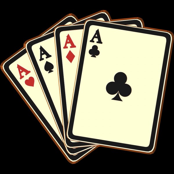 Playing Cards 4 Aces